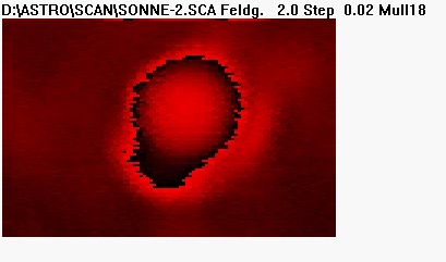 Sonne bei 1300 MHz